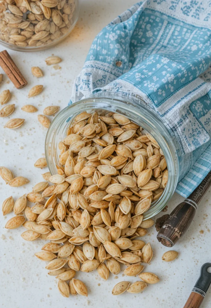 Honey Cinnamon Pumpkin Seeds