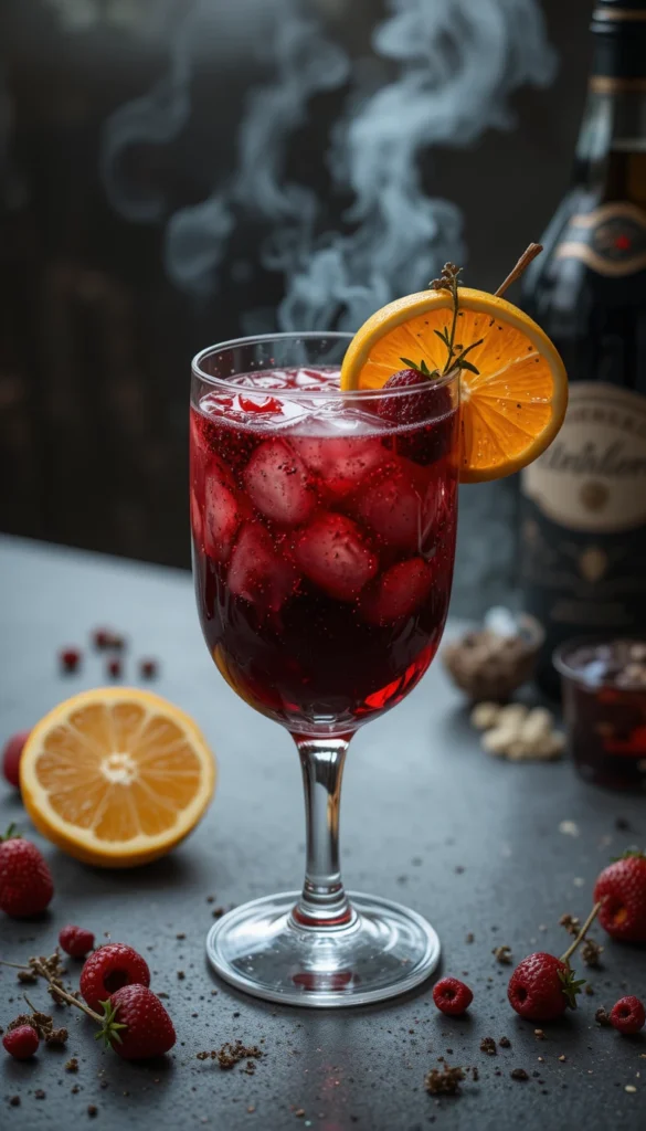 6 Spooky Halloween Cocktails That’ll Haunt Your Party (in a Good Way) 5 Vampire Sangria