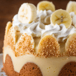 Banana Poke Pudding Cake