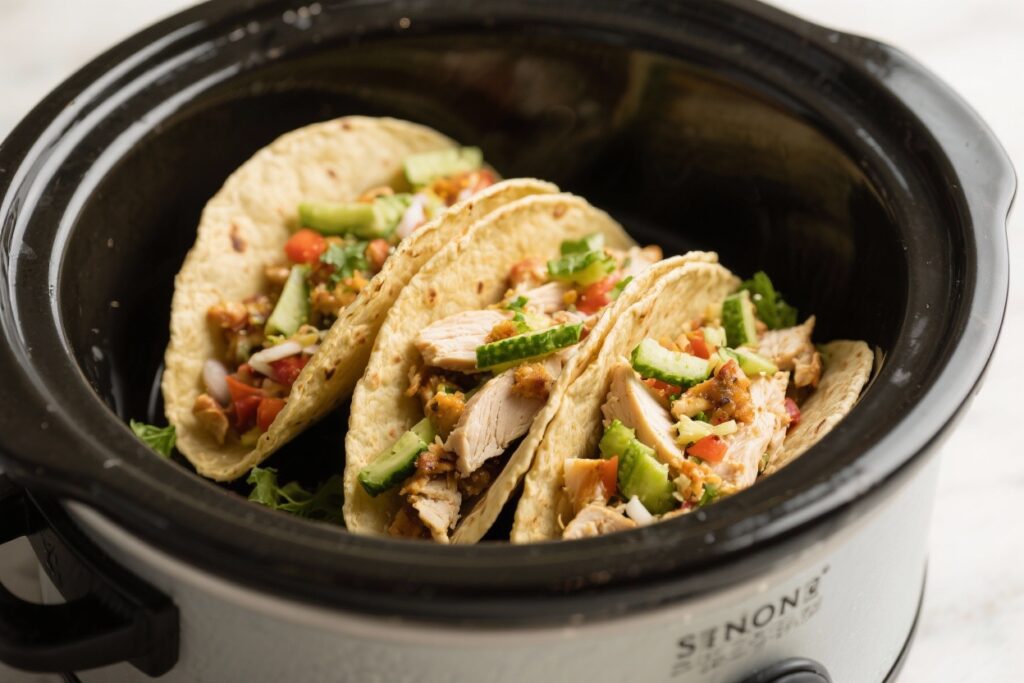 Healthy Chicken Tacos Crockpot