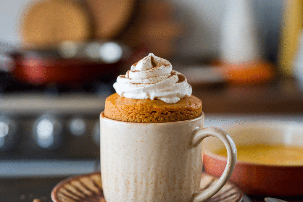 Pumpkin Mug Cake