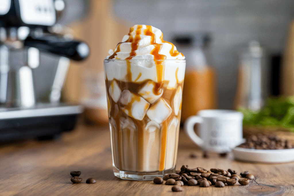 Easy Iced Caramel Macchiato