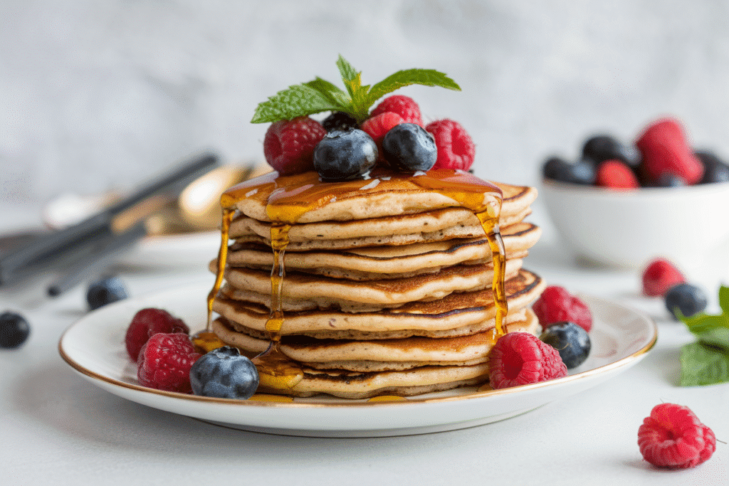 Vegan Protein Pancakes