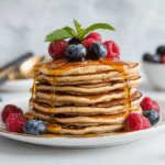 Vegan Protein Pancakes (Crispy Edges) That Taste Like a Cheat Meal But Aren’t 1 Vegan Protein Pancakes