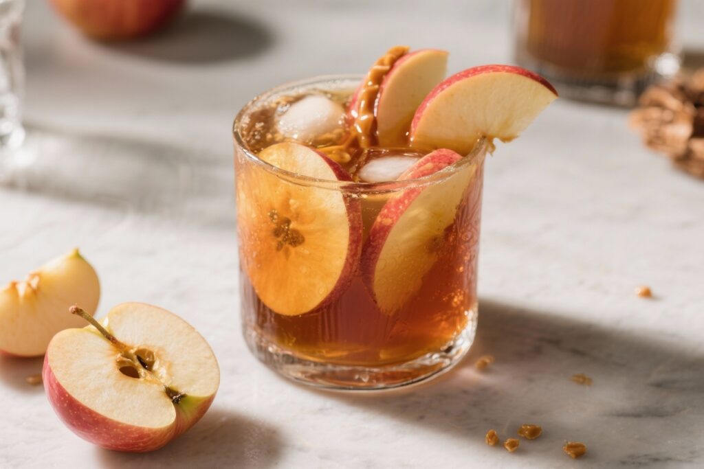 Caramel Apple Cider Sangria
