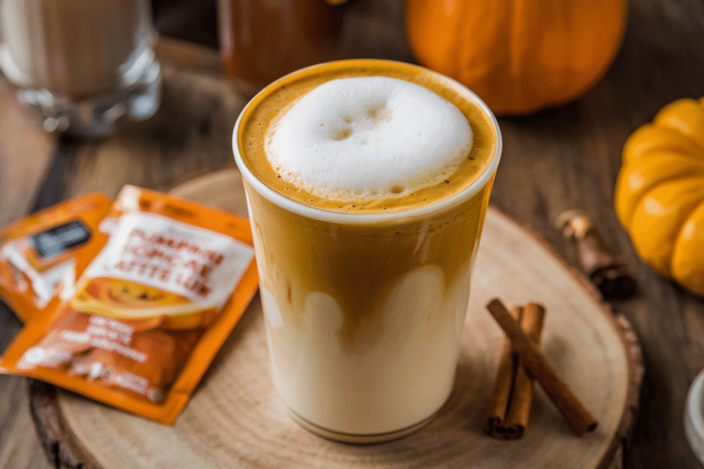 Pumpkin Cold Foam Latte