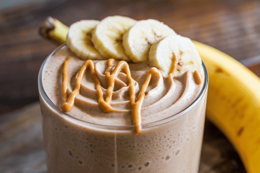 Peanut Butter Banana Protein Smoothie