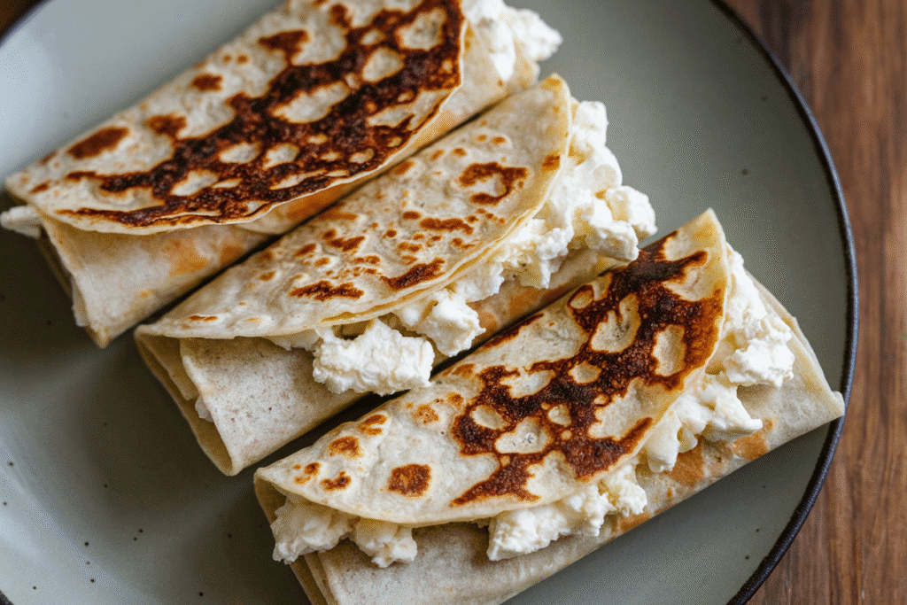 Cottage Cheese Wraps