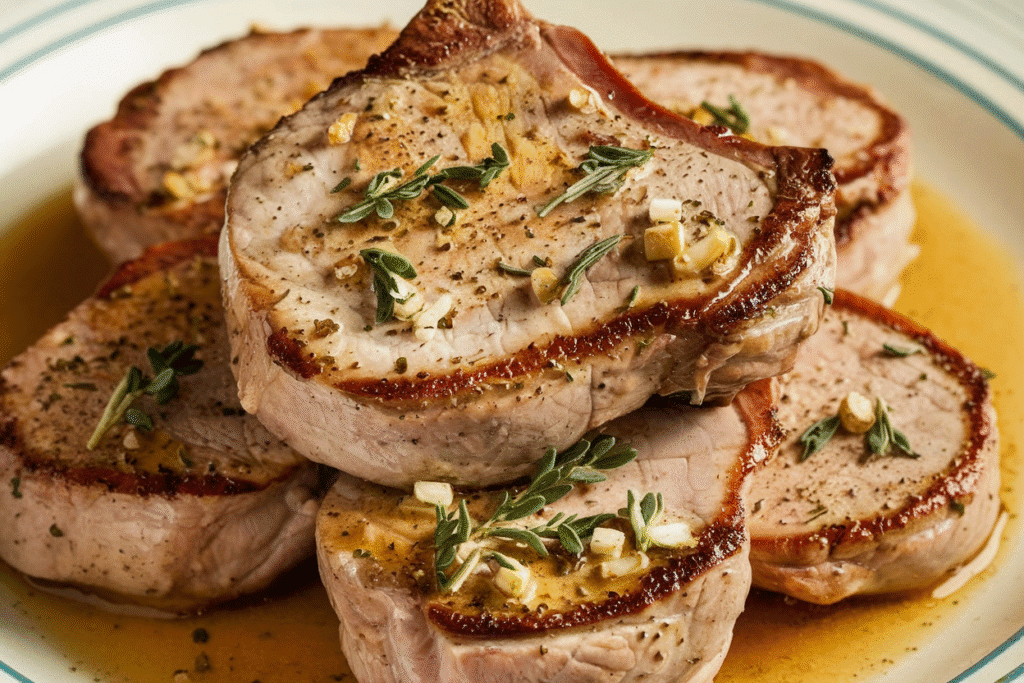 Keto Crockpot Pork Chops