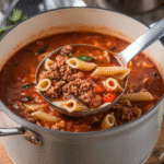 High-Protein Lasagna Soup