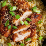 Garlic Chicken Fried Rice