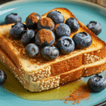 Air Fryer Blueberry Cottage Cheese Toast That Tastes Like Cheesecake (But Takes 7 Minutes) 2 Air Fryer Blueberry Cottage Cheese Toast
