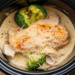 Chicken Alfredo with Broccoli