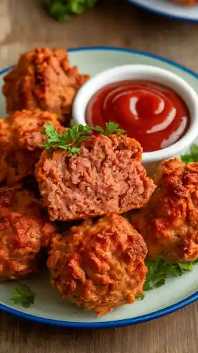 Air Fryer Meatloaf Bite