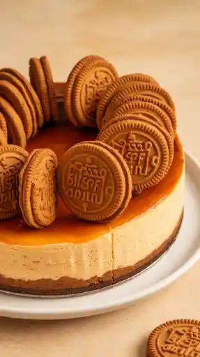 Biscoff Burnt Basque