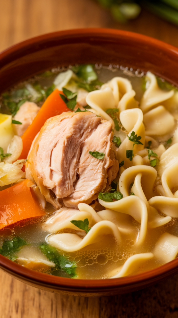 15 Cozy Crockpot Chicken Recipes for Fall Nights You’ll Make on Repeat 13 Classic Chicken Noodle Soup
