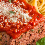 Italian Meatloaf with Marinara & Parmesan (Weeknight Giant Meatball Vibes) 4 Italian Meatloaf with Marinara