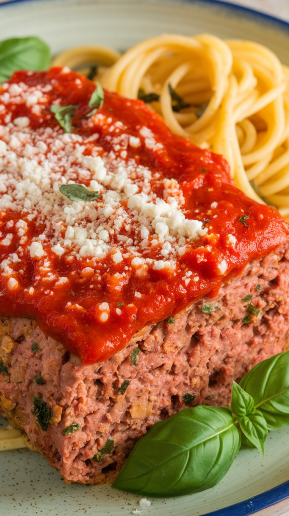 Italian Meatloaf with Marinara