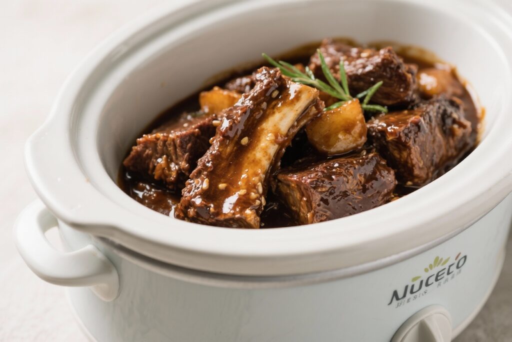 Braised Beef Short Ribs Crockpot