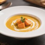 Butternut Squash Soup with Sweet Potato