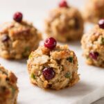 Cranberry Turkey Stuffing Balls