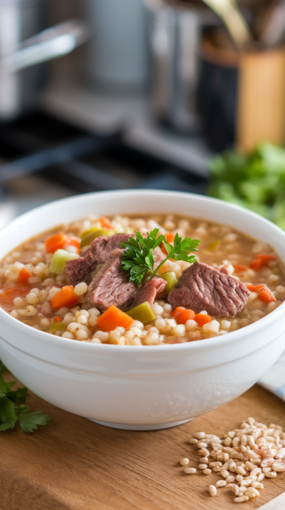 Beef Barley Soup