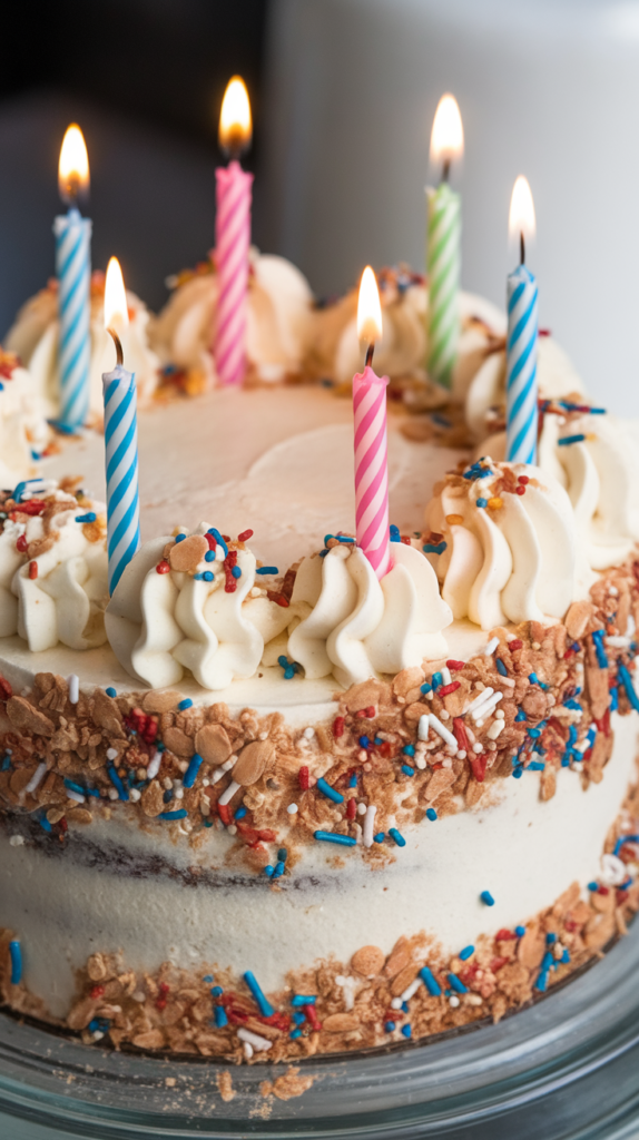 12 High-Protein Brownies and Blondies 4 Birthday Cake Protein Blondies