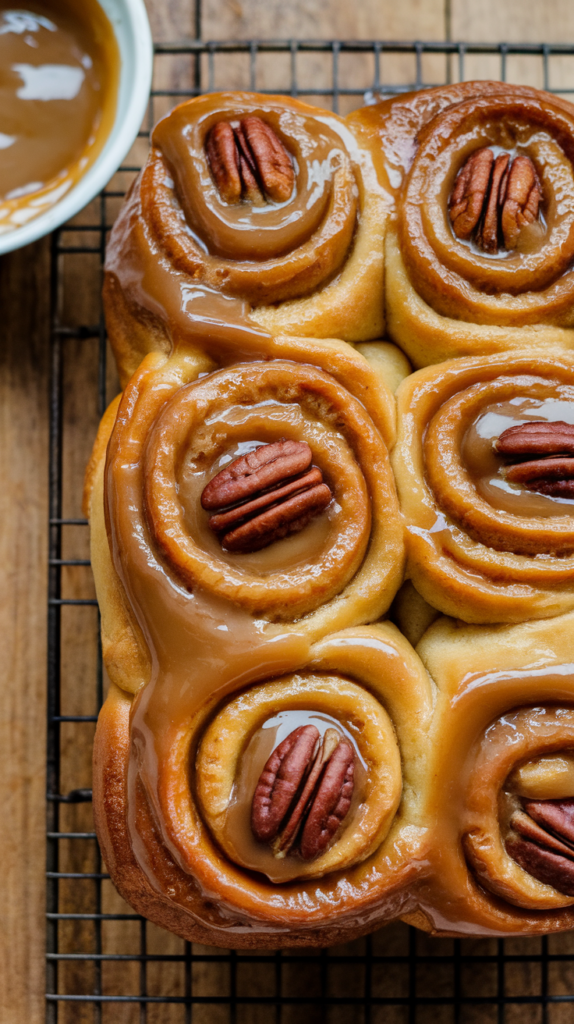 These 21 Christmas Morning Cinnamon Rolls Will Make You the Holiday Hero 5 Caramel Pecan Sticky Buns