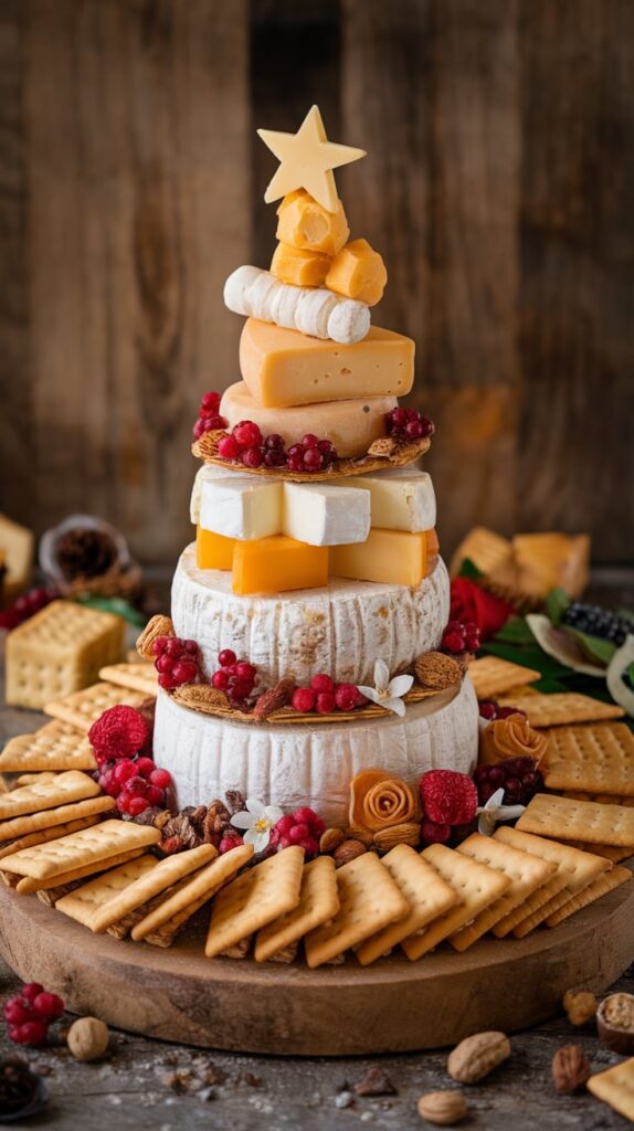 21 Kid-Friendly Christmas Appetizers That'll Actually Get Eaten 15 Cheese and Crackers Christmas Tree
