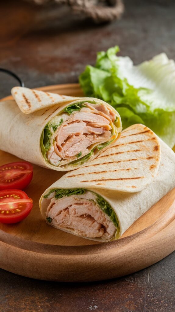 27 Lazy High Protein Meals That Pack 20+ Grams Protein 25 Chicken Caesar Wrap