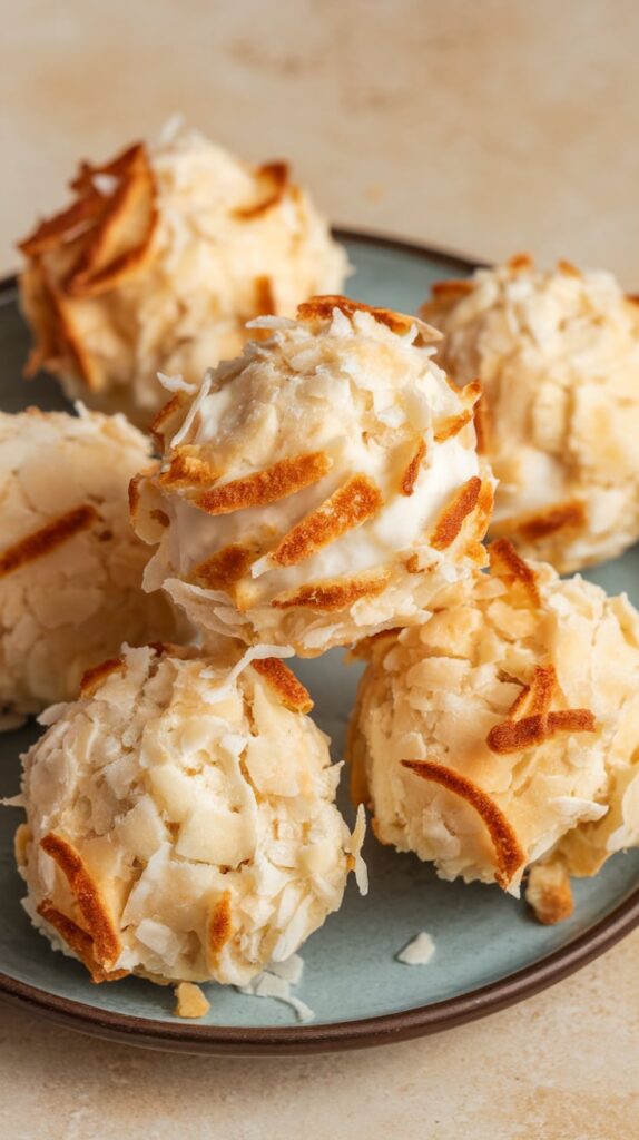 Coconut Protein Macaroons