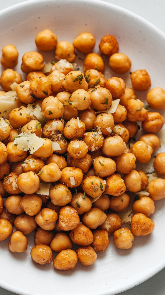 20 Gluten-Free Christmas Appetizers So Good Your Guests Won't Even Notice They're Missing the Gluten 10 Crispy Parmesan Roasted Chickpeas