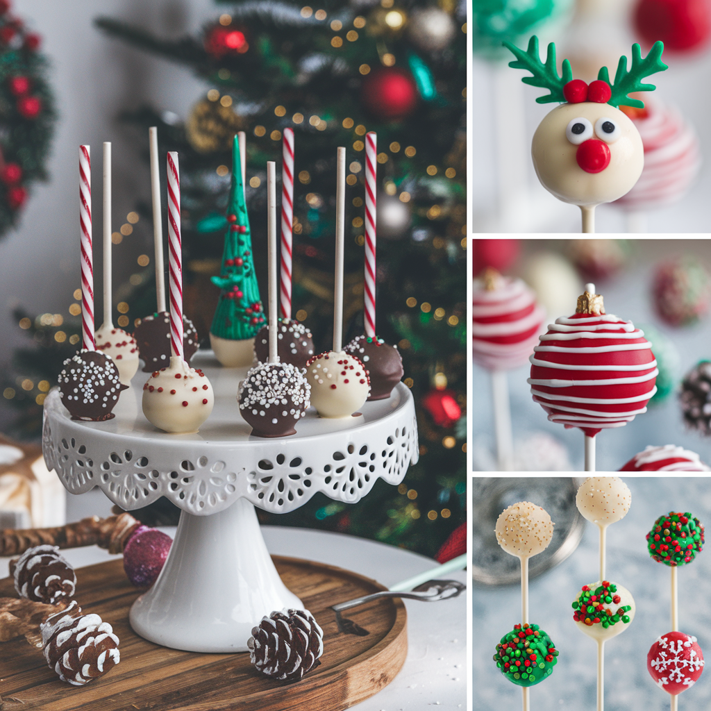 Christmas Cake Pop
