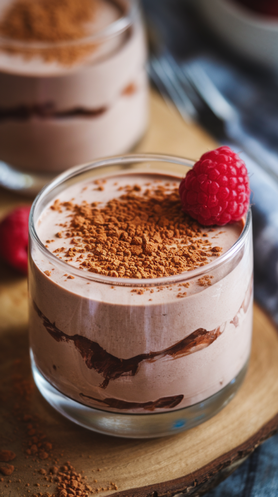 15 High-Protein Low Calorie Snack Ideas to Satisfy Sweet & Savoury Cravings 2 Greek Yogurt Chocolate Mousse