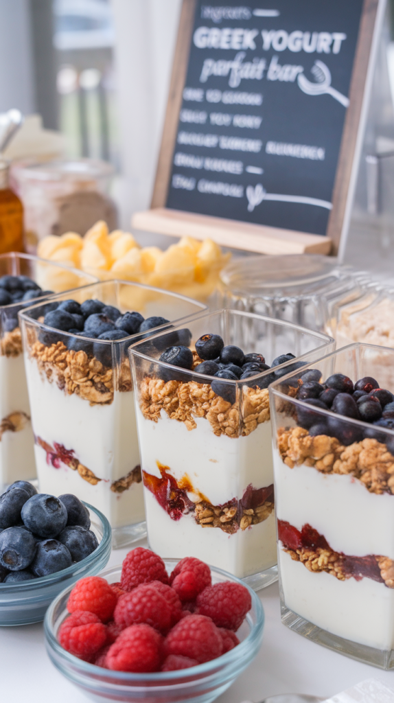 Greek Yogurt Parfait Bar