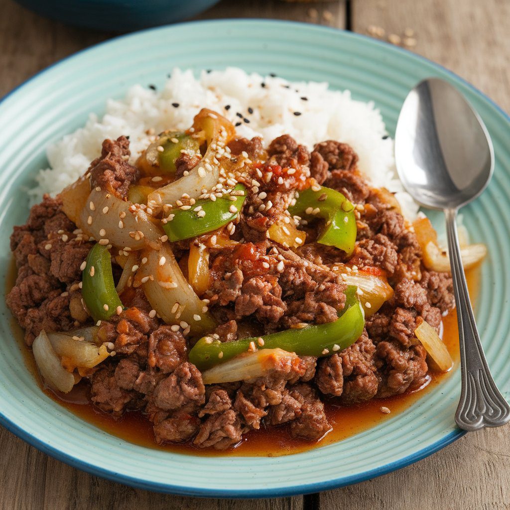 Ground Beef Bulgogi