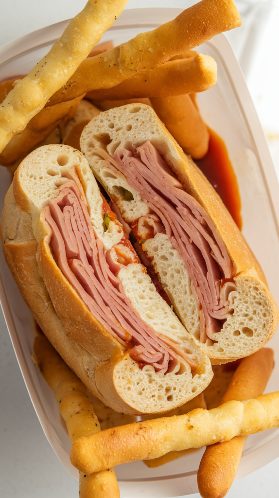 Jersey Mikes Mini Turkey Provolone In a Tub