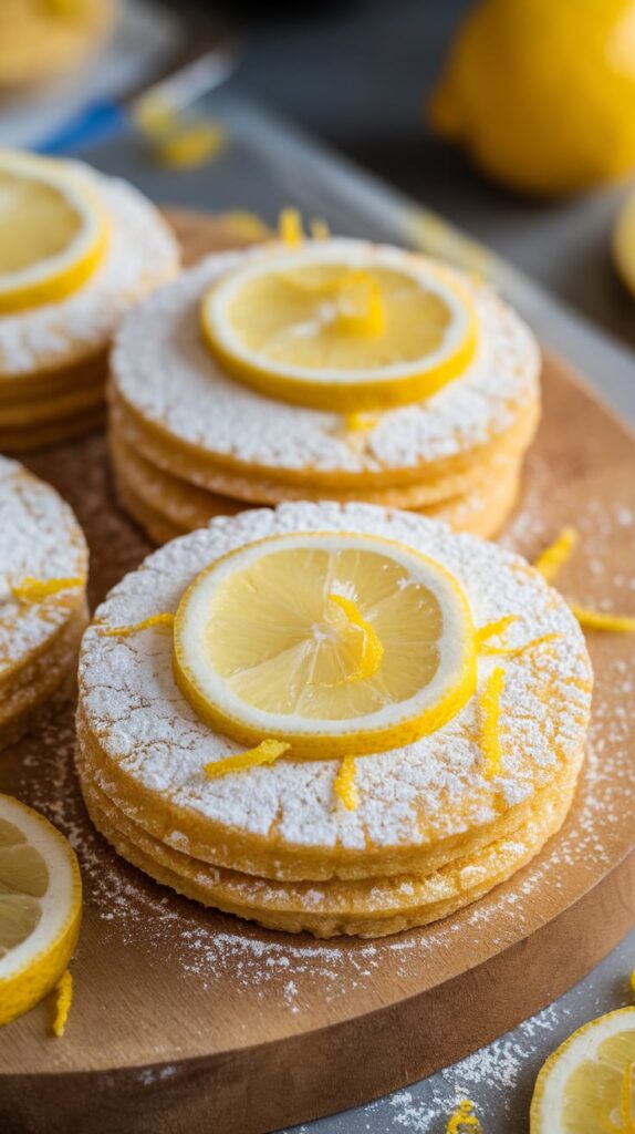 Lemon Thick Cookies