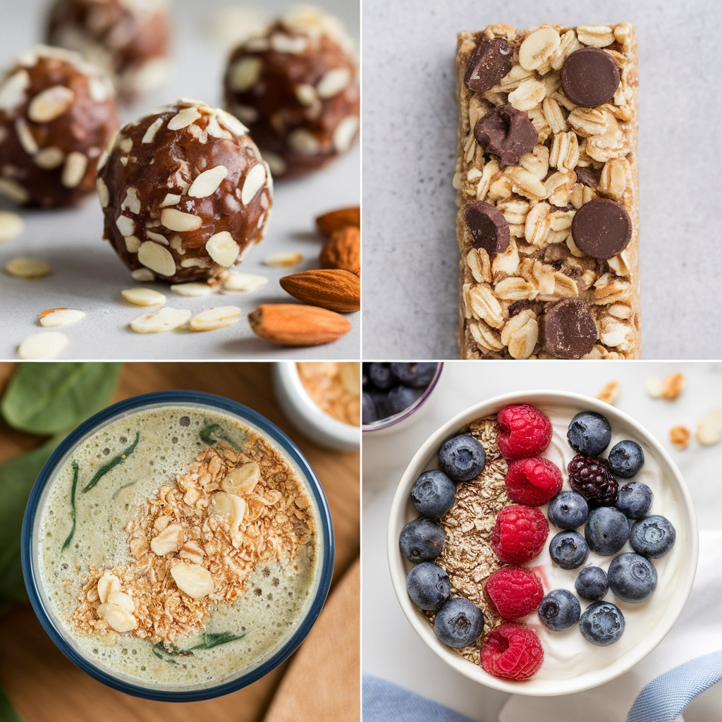 No-Bake High-Protein Snacks
