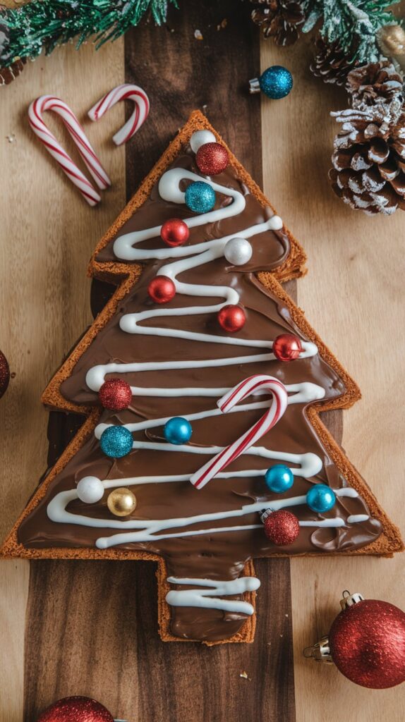 14 Christmas Tree Cake Ideas That Will Make Your Holidays Sparkle 12 Nutella Christmas Tree Cake