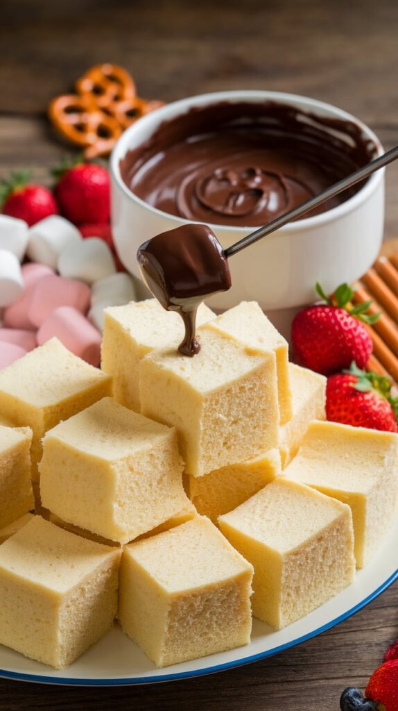 Pound Cake Cubes