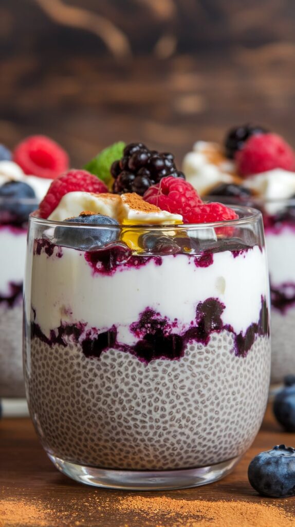15 High-Protein Low Calorie Snack Ideas to Satisfy Sweet & Savoury Cravings 9 Protein Packed Chia Pudding