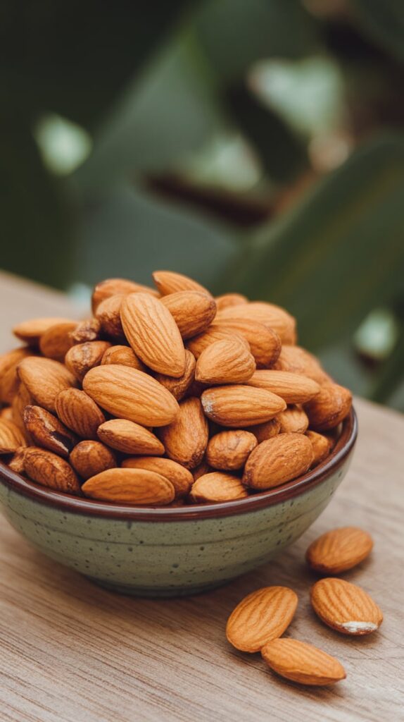 21 High-Protein, High-Fiber Snacks That'll Make You Forget You're Being Healthy 15 Roasted Almonds