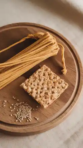 21 High-Protein, High-Fiber Snacks That'll Make You Forget You're Being Healthy 17 String Cheese with Whole Grain Crackers