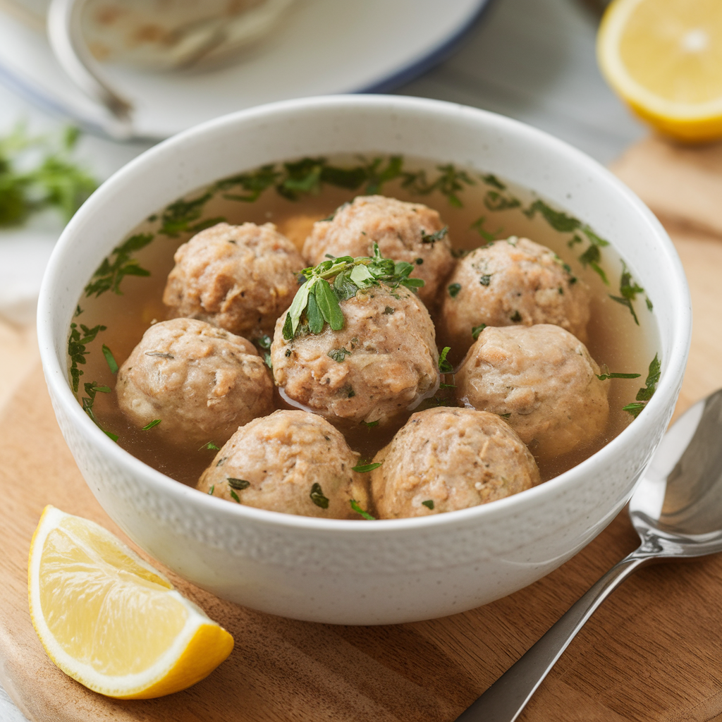 Turkey Albondigas Soup Recipe