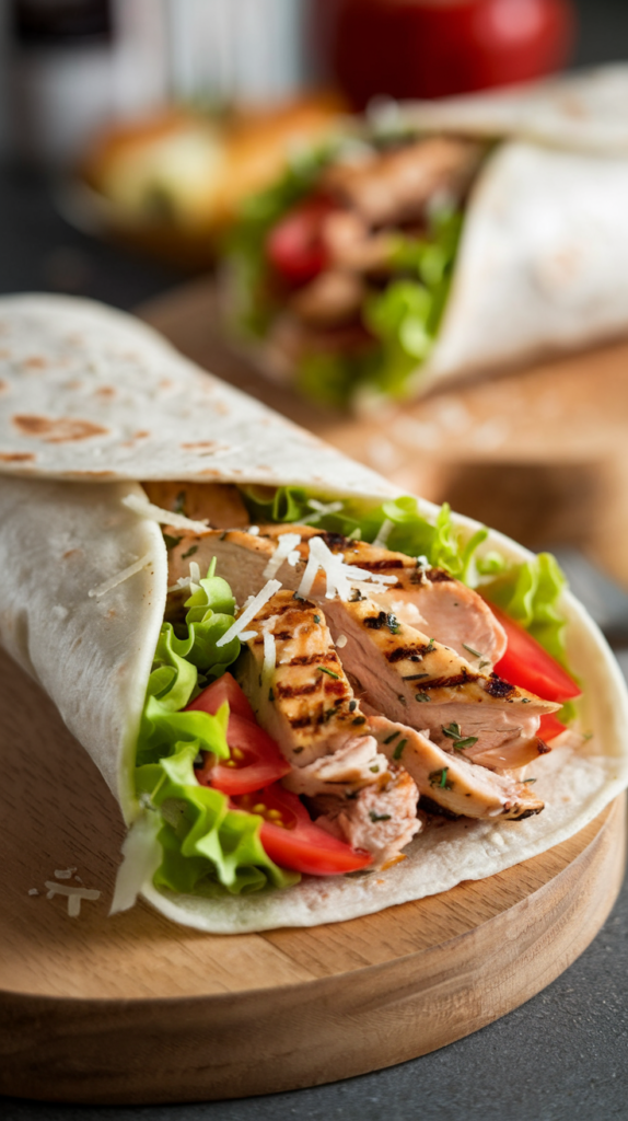Wendys Grilled Chicken Wrap