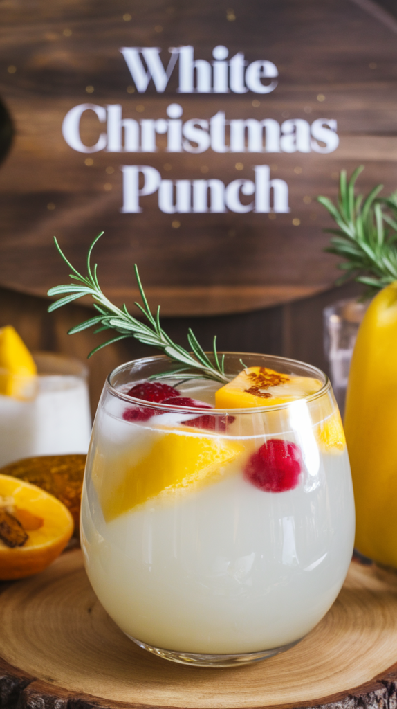 White Christmas Punch
