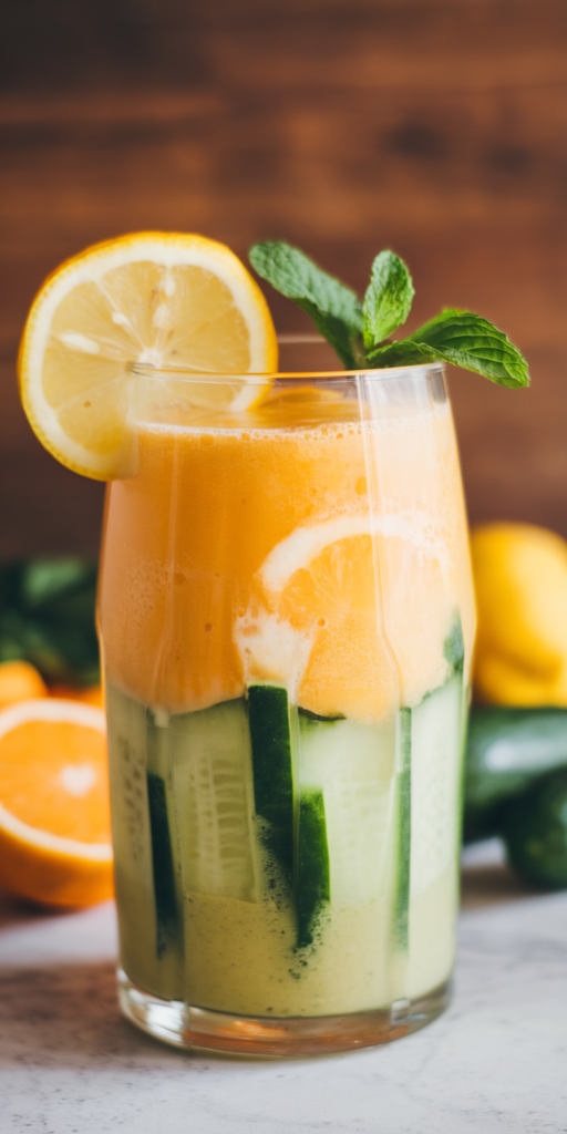 13 Low-Calorie Smoothie Recipes for Clean Eating & Fat Loss 8 Citrus Sunrise Energizer