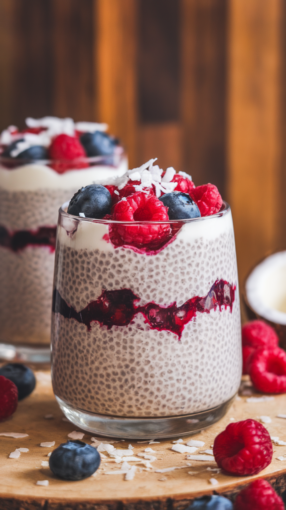 9 Vegan Desserts with Coconut Milk (Creamy & Dreamy) 7 Creamy Coconut Chia Pudding Parfaits With Berry Compote
