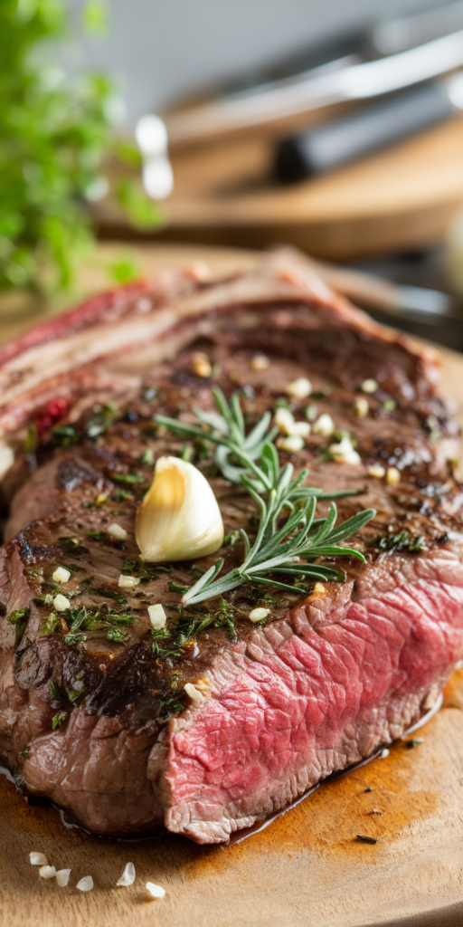 Garlic Herb Tri Tip Steak — Tender, Juicy, So Good 2 Garlic Herb Tri Tip Steaks